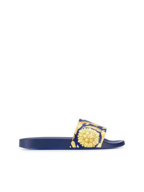 VERSACE baroque print slides