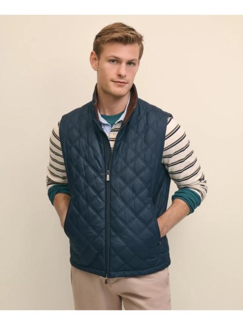 Brooks Brothers Paddock Diamond Quilted Vest