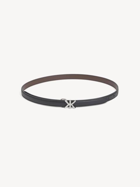 KENZO 'KENZO Double K' reversible belt in leather