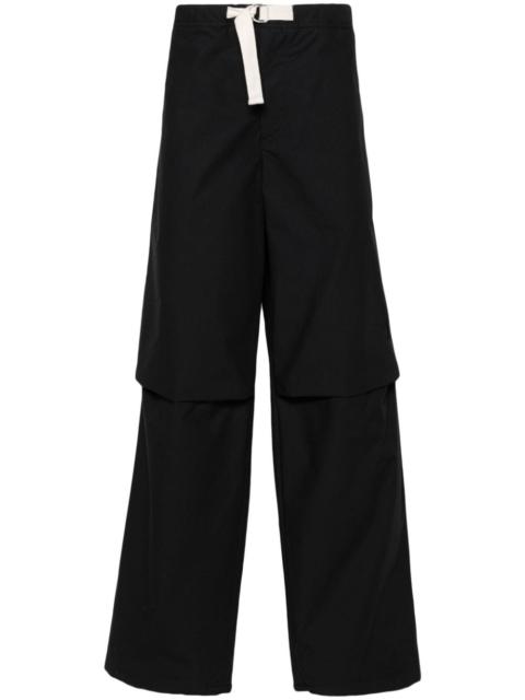 Jil Sander + loose-fit trousers