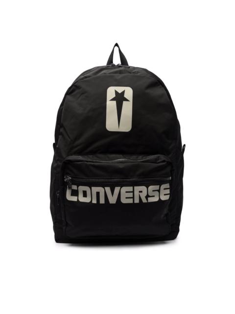 Converse x DRKSHDW logo-print backpack