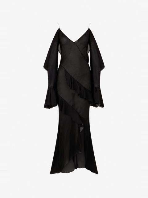 Roberto Cavalli Silk Chiffon Slip Dress
