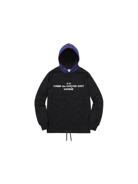 Supreme Supreme Comme Des Garcons Hooded Sweatshirt Black