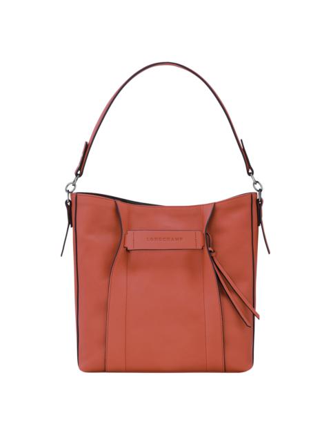 Longchamp 3D M Hobo bag Sienna - Leather