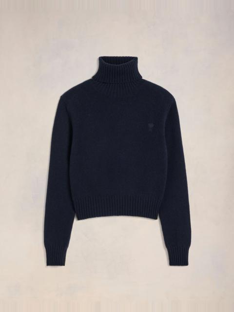 CASHMERE AMI DE COEUR TURTLE NECK SWEATER