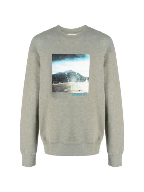 Simba Mountain photograph-print sweatshirt