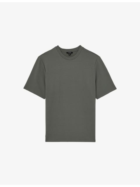 REISS Jack Textured Stretch-Woven T-Shirt