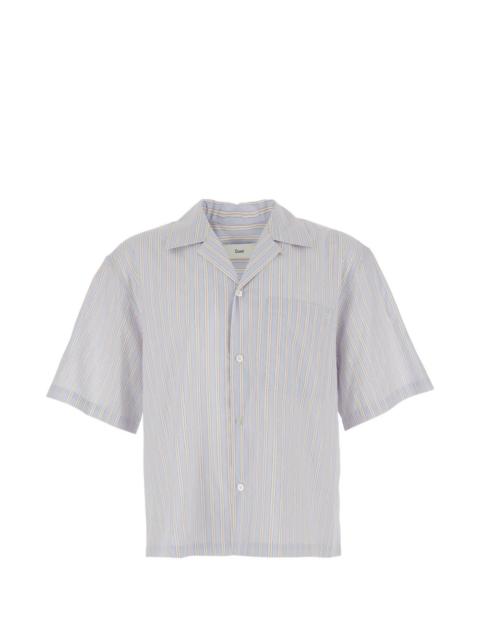 Dunst striped camp-collar shirt