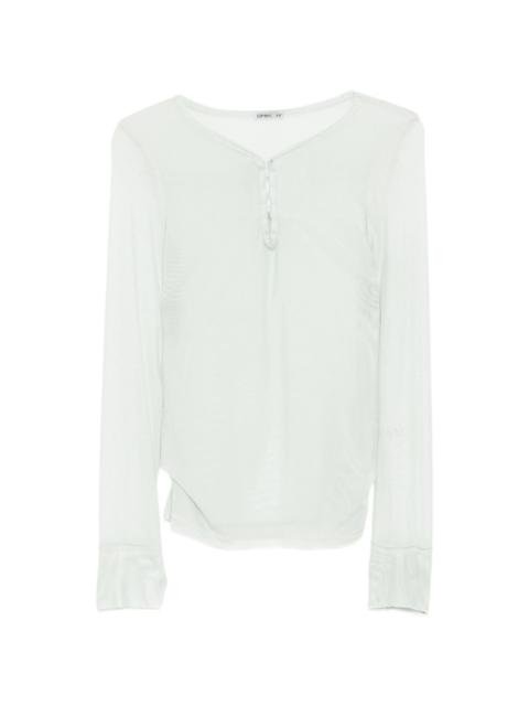OPEN YY mesh hooked T-shirt
