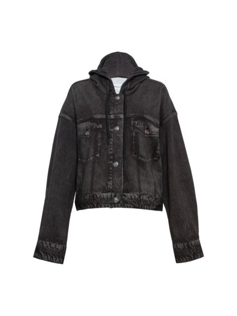 rag & bone Miramar Terry Hood Trucker Jacket