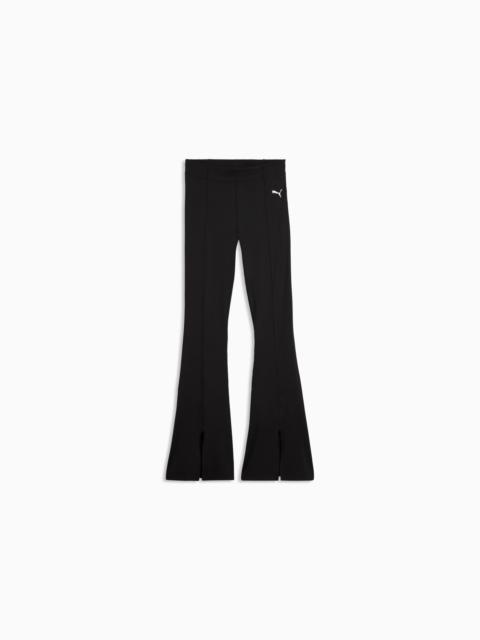 PUMA PUMA Essentials Women's Flared Pintuck Tights