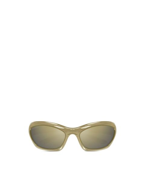 BALENCIAGA oval-frame sunglasses