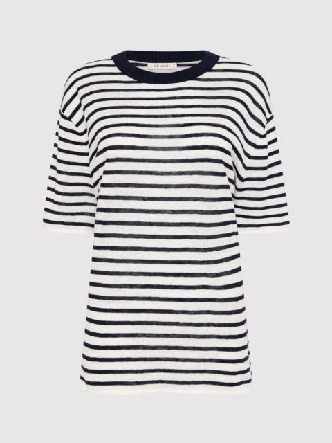 ST. AGNI Copain Knit Tee - Brenton Stripe