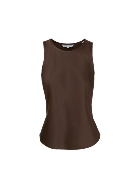 VERONICA BEARD SABRINA SILK-BLEND TANK TOP