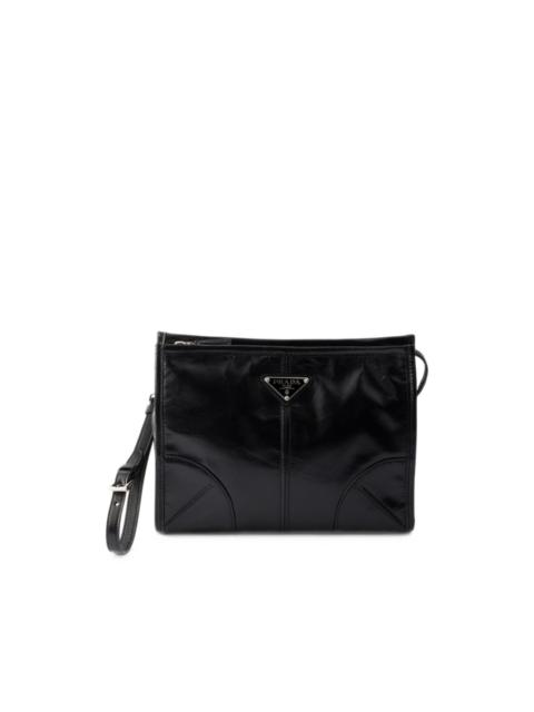 Prada leather pouch