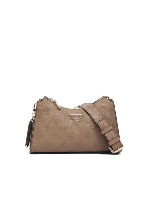 GUESS USA Cresidia embossed logo-plaque cross body bag