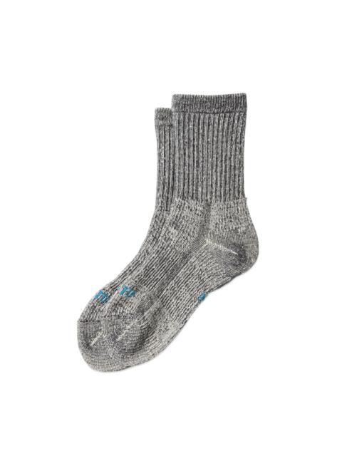 ROTOTO® Double Face Mini Crew Socks Black