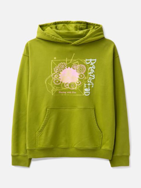 BRAIN DEAD PLAYING WITH FIRE HOODIE