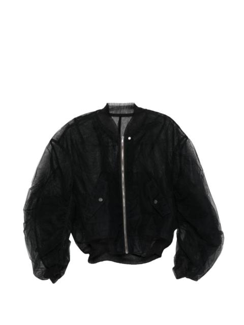 Rick Owens sheer bomber jacket