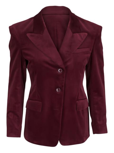 DOROTHEE SCHUMACHER buttoned velvet blazer