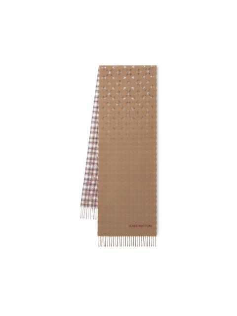 Louis Vuitton Monogram Gradient Tartan Scarf