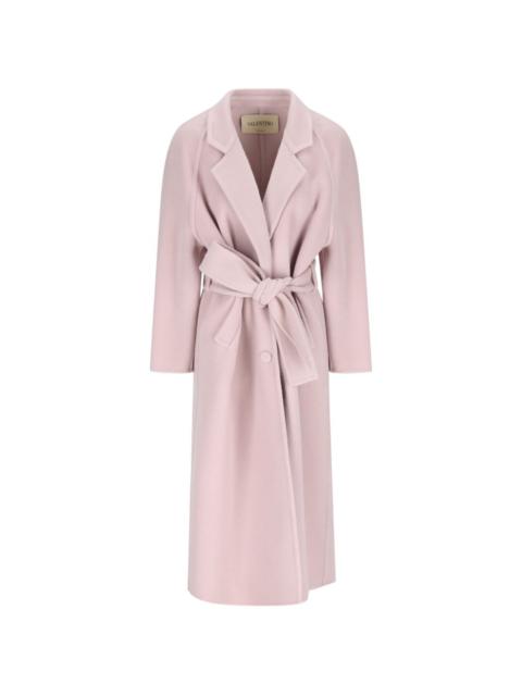 Valentino belted robe-style coat