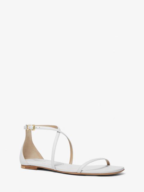 MICHAEL KORS COLLECTION Polly Leather Sandal