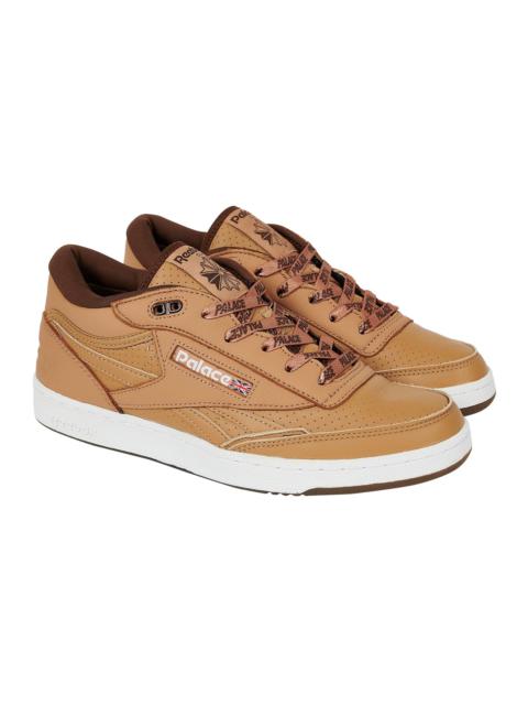 PALACE PALACE REEBOK CLUB C MID II REVENGE SOFT CAMEL / BRUSH BROWN / REEBOK LE 5