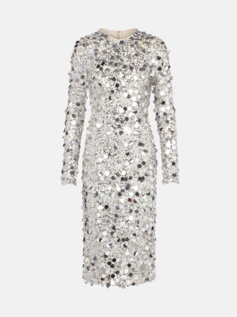 Dolce & Gabbana Sequined midi dress