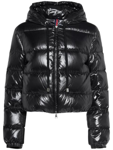 Bayard nylon laqué down jacket