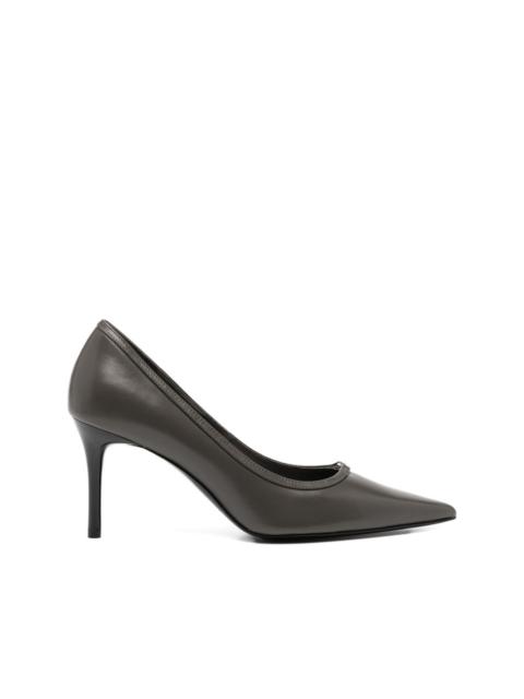 TORY BURCH 80mm logo-plaque pumps