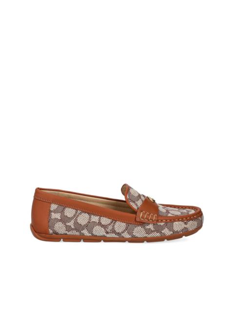 COACH leather loafers