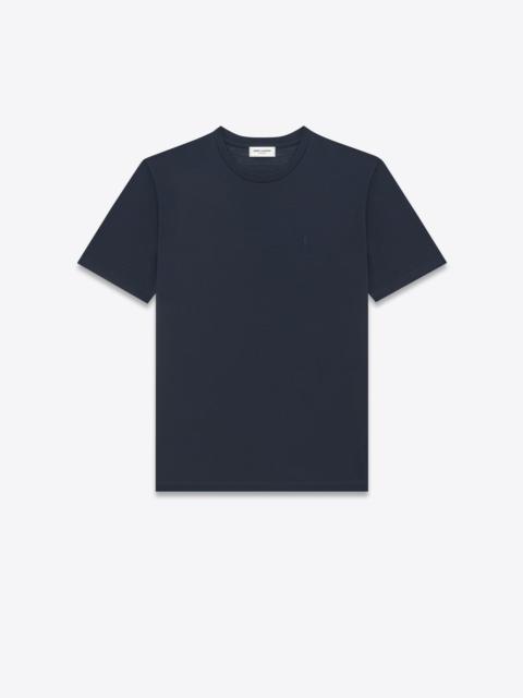 SAINT LAURENT cassandre t-shirt in wool silk jersey
