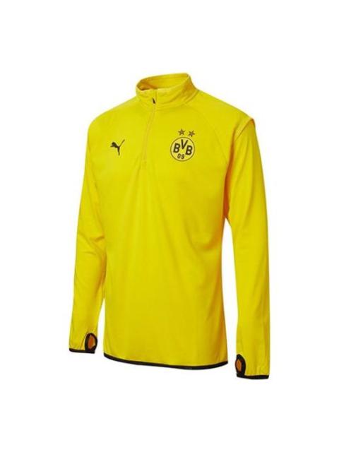 Puma Bvb Warm Up Jacket 'Yellow' 758582-01