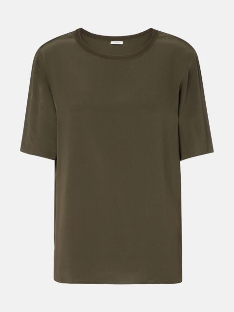 JOSEPH Rubin silk crêpe T-shirt