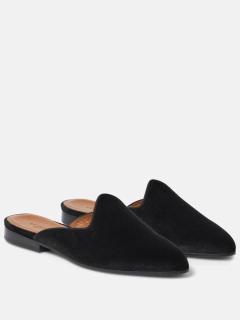 Venetian velvet slippers