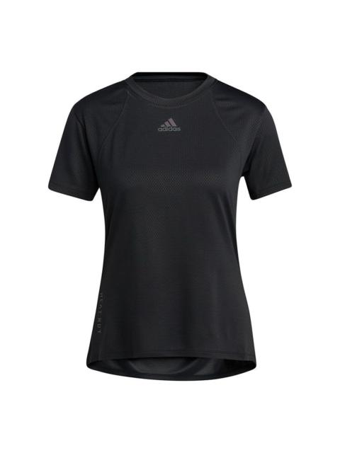 adidas (WMNS) adidas Heat RDY Focus Tee Black H20744