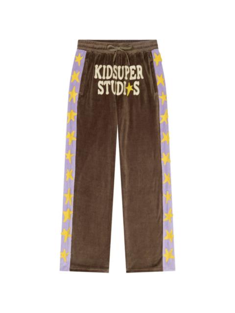 KidSuper stars velour trousers