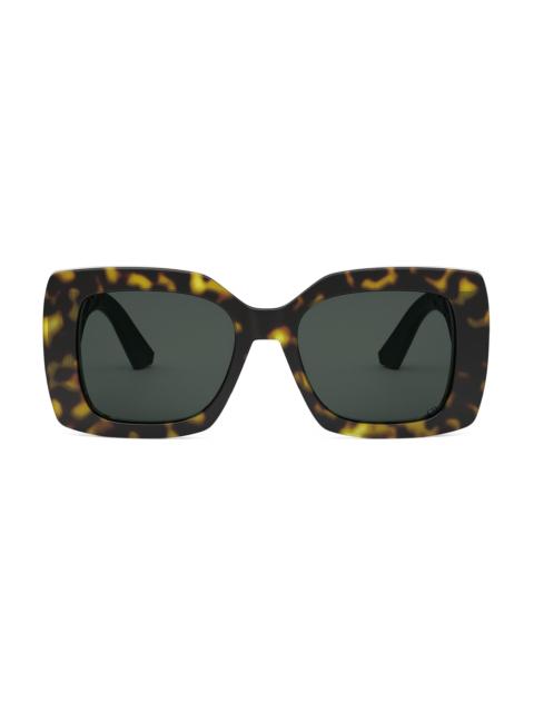 Dior Women's VeryDior S1I 54MM Square Sunglasses - Dark Grey Havana