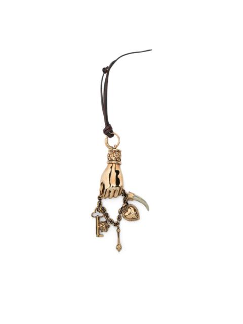 Chloé hand charm leather strap bag accessories