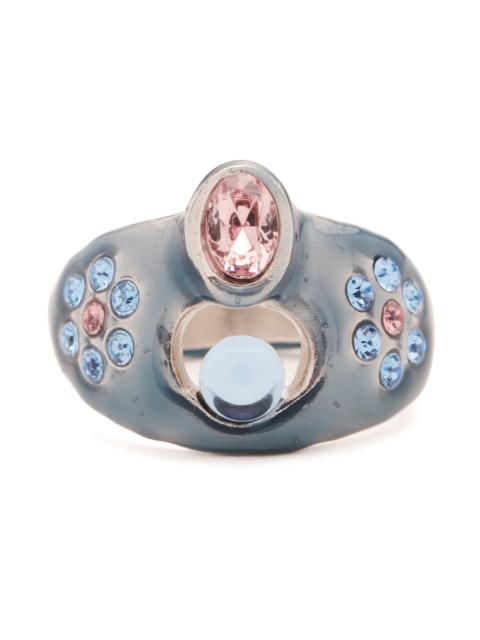 Collina Strada SOFT BLUE COSMIC DAISY RING