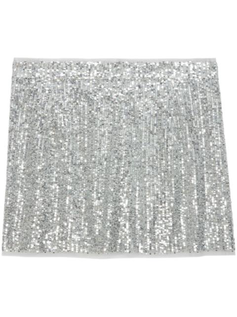 Zadig & Voltaire sequin-embellished 미디 스커트