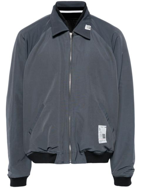 Maison MIHARAYASUHIRO logo-patch cotton-blend bomber jacket