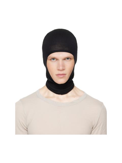 Rick Owens Black Tower Skull Balaclava