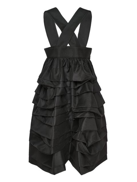Comme des Garçons Comme des Garçons Crossover Layered Ruffle Pinafore