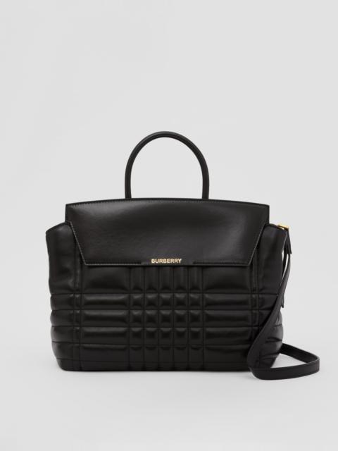 Burberry Quilted Leather Medium Catherine Bag