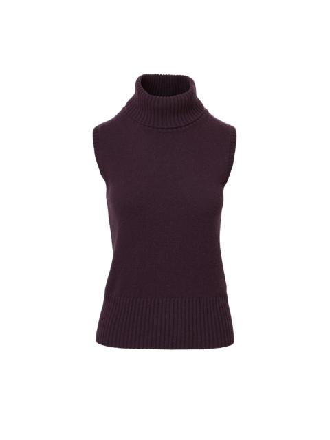 VERONICA BEARD MAZZY CASHMERE SLEEVELESS SWEATER