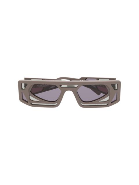 oversized square-frame sunglasses