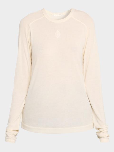 BY MALENE BIRGER Fritha Lightweight Raglan-Sleeve Top
