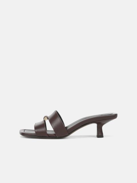 Vince Piper Leather Heeled Sandal